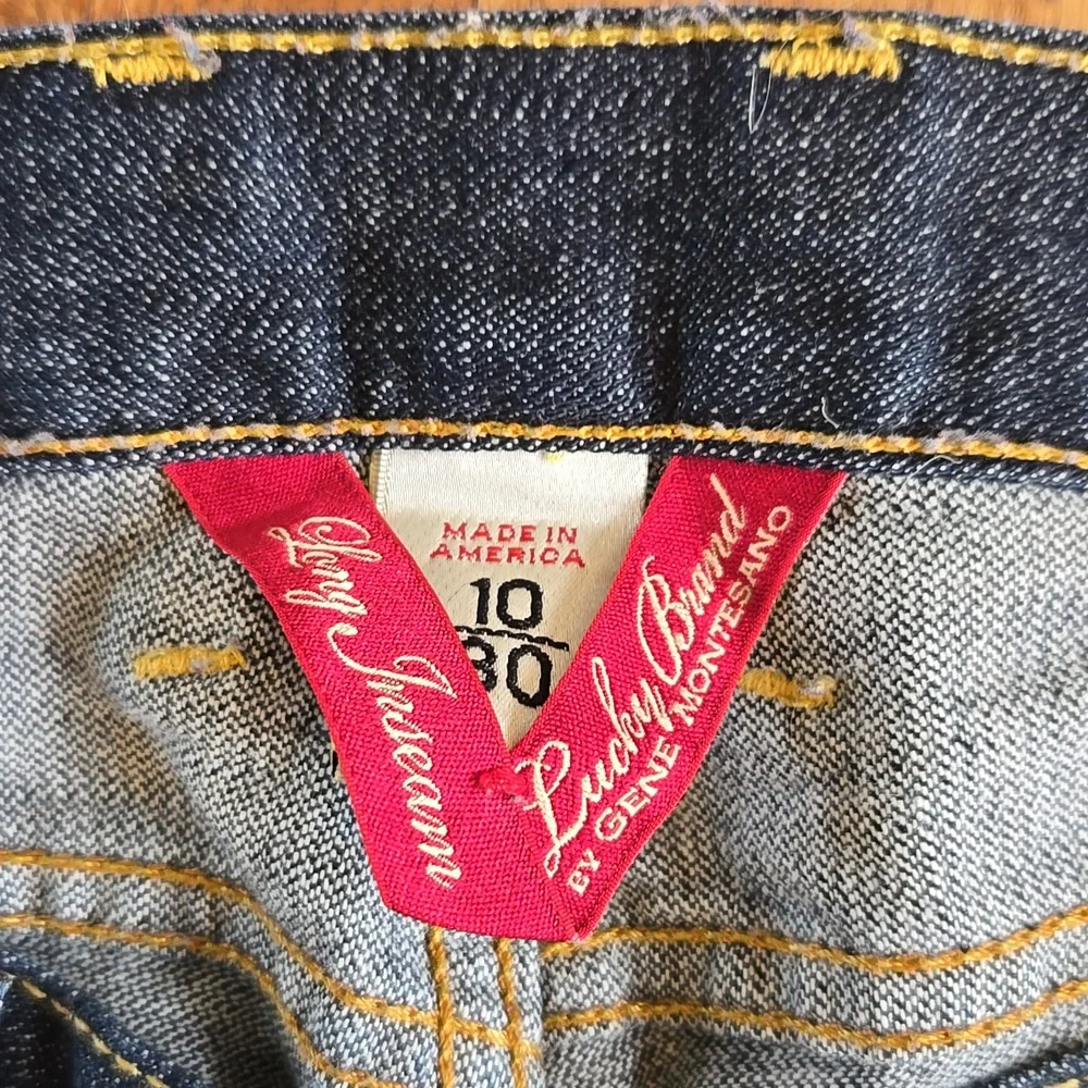 Lucky Brand Bootcut Jeans Size 30/10 Long Inseam 33" - Picture 2 of 8